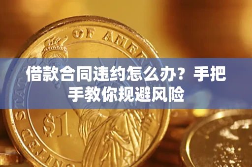 济南借款合同违约怎么办？手把手教你规避风险