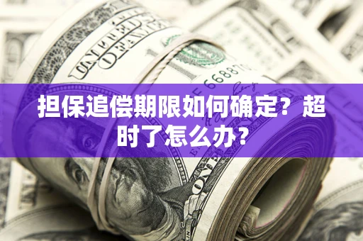济南担保追偿期限如何确定？超时了怎么办？
