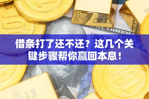 济南借条打了还不还？这几个关键步骤帮你赢回本息！