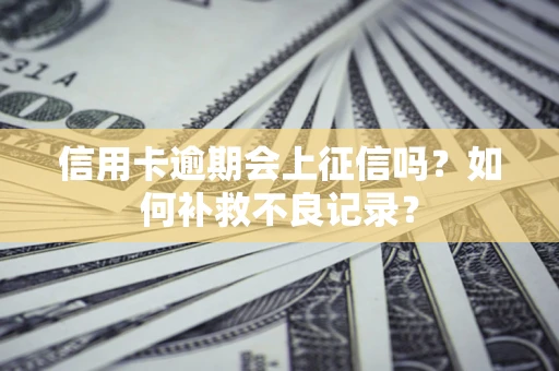 济南信用卡逾期会上征信吗？如何补救不良记录？