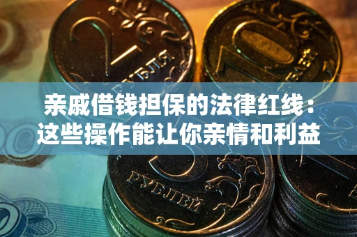 济南亲戚借钱担保的法律红线：这些操作能让你亲情和利益两不误