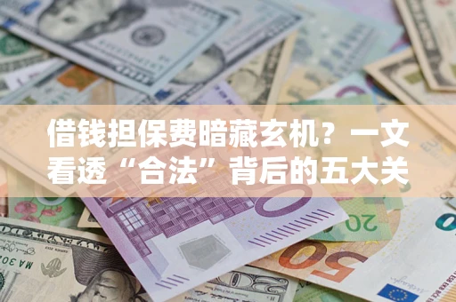 济南借钱担保费暗藏玄机？一文看透“合法”背后的五大关键陷阱