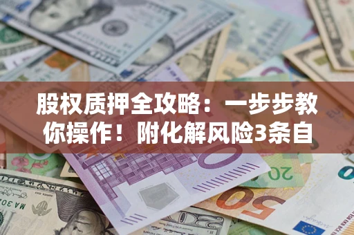 济南股权质押全攻略：一步步教你操作！附化解风险3条自救法则
