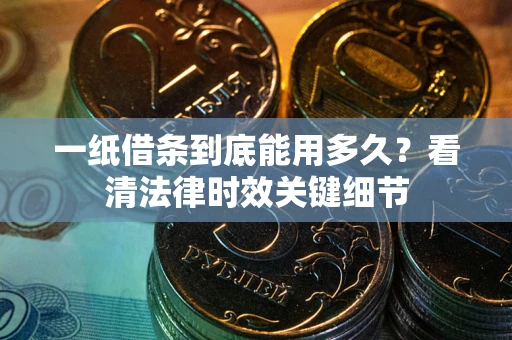 济南一纸借条到底能用多久？看清法律时效关键细节
