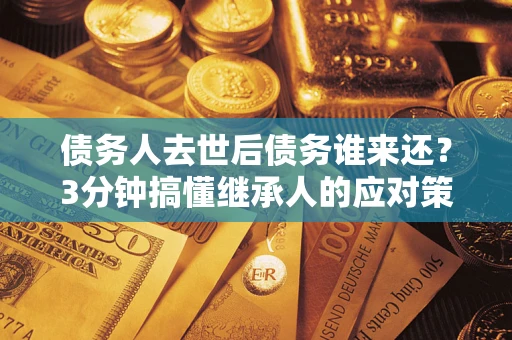 济南债务人去世后债务谁来还？3分钟搞懂继承人的应对策略